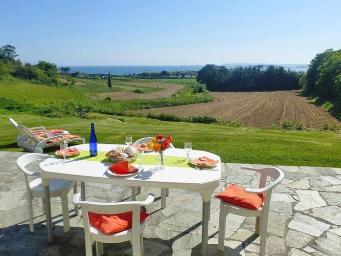 Willa Breton Granite Stone House With Fantastic Sea Views Saint-Pol-de-Léon Zewnętrze zdjęcie