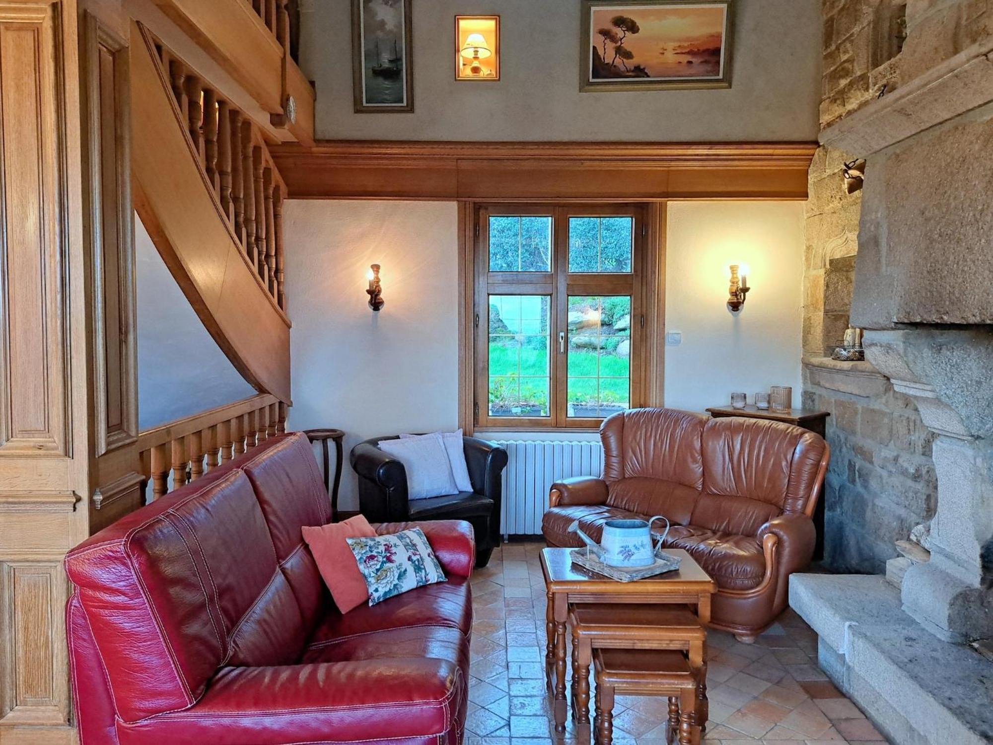 Willa Breton Granite Stone House With Fantastic Sea Views Saint-Pol-de-Léon Zewnętrze zdjęcie